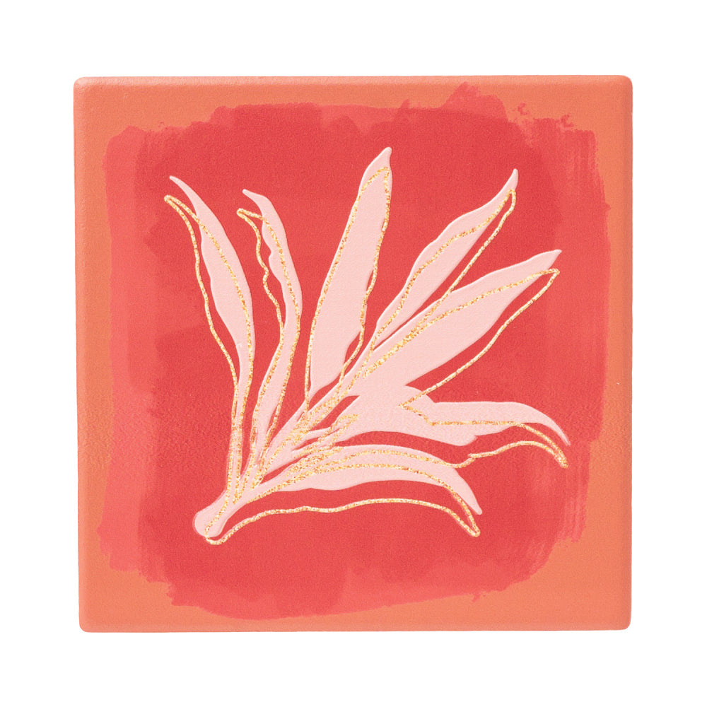 12PK Splosh Desert Dunes 11cm Flower Ceramic Coaster Square