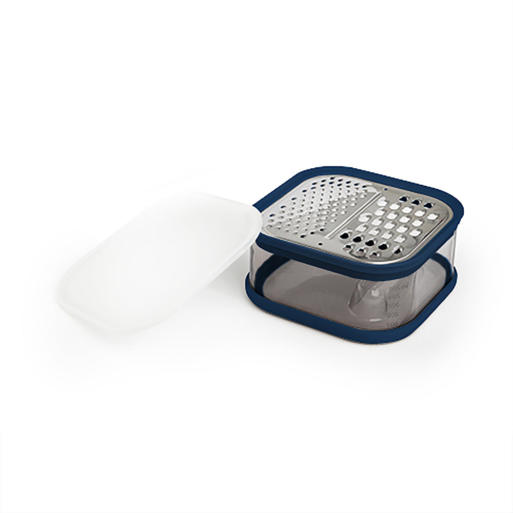 2PK Davis & Waddell Multi Grater w/ Storage 14cm - Grey/Blue