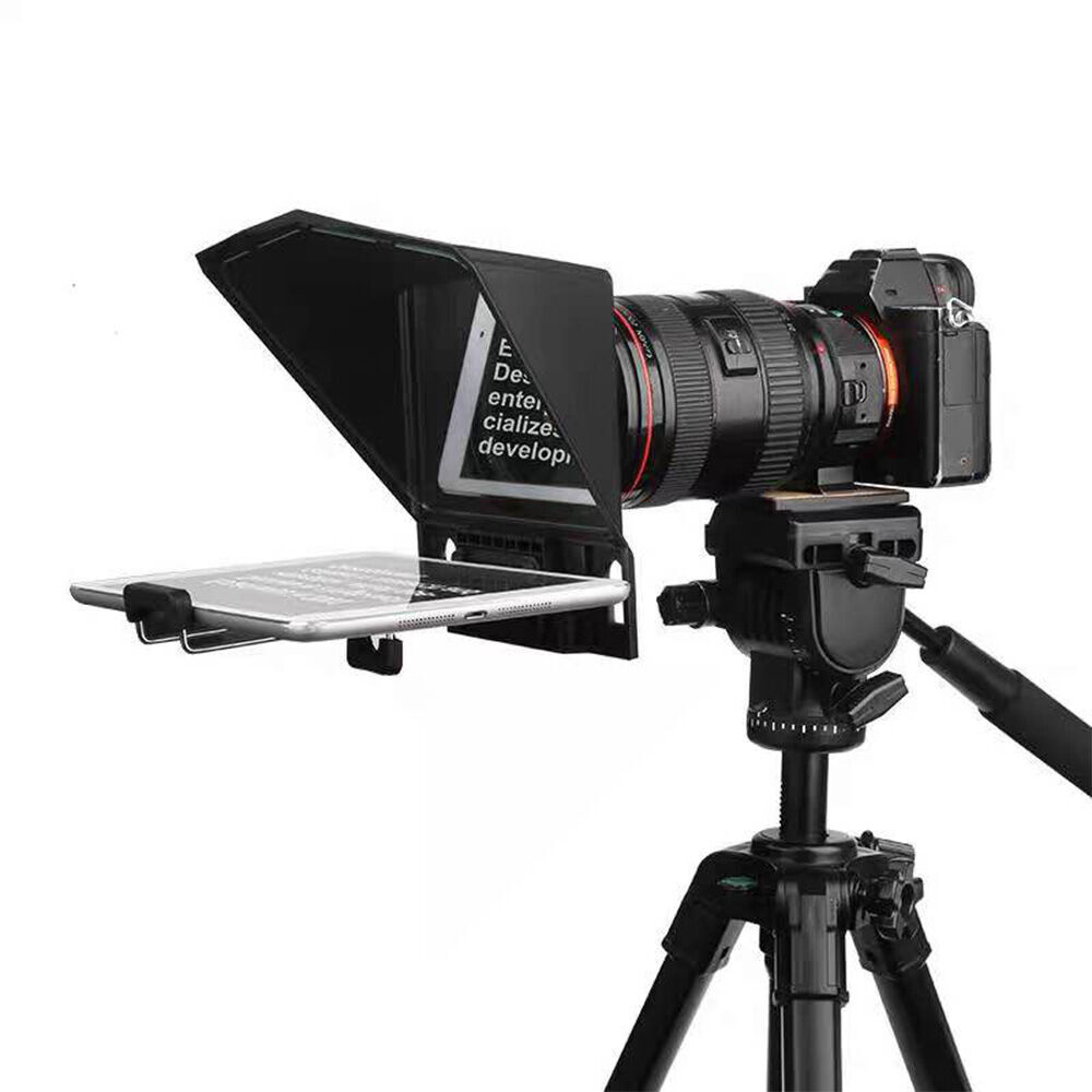 Desview Teleprompter w/ Remote Controller For Mobile Phone/Tablet/Camera