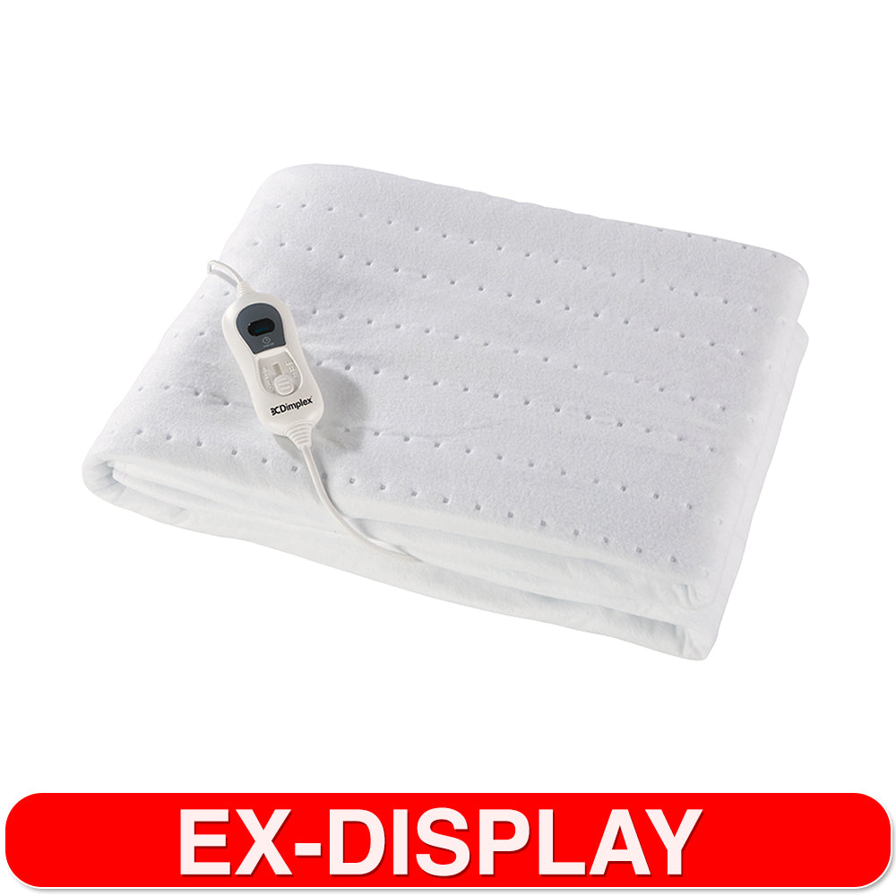 Dimplex DreamEasy King Single Bed Electric Heated Fitted Blanket 60W White