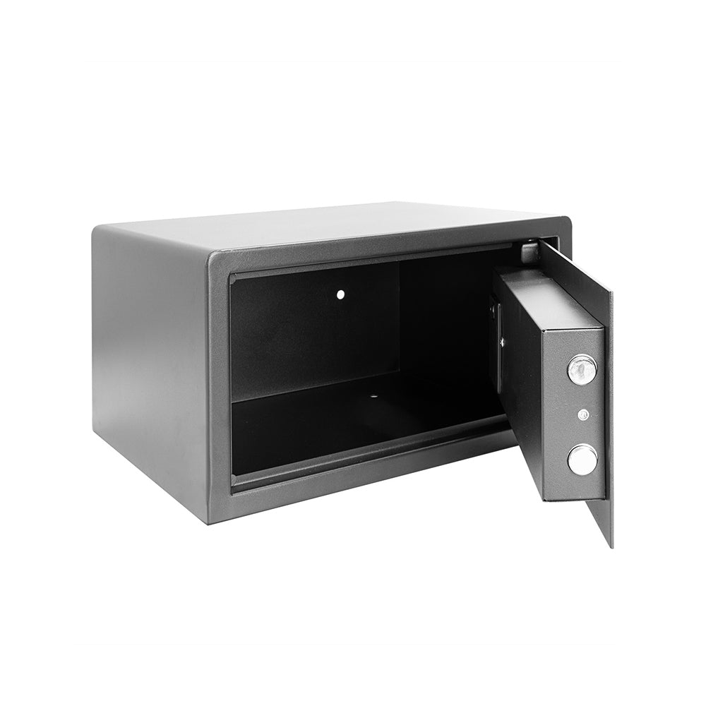 Defence Hotel Digital Code Security Safe 229x405x335mm - Matt Black