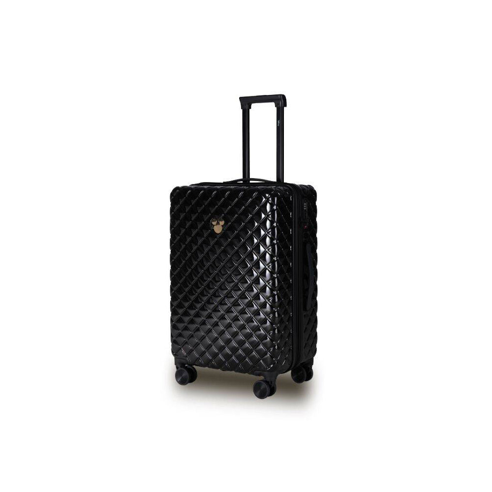 Disney Mickey 66cm Suitcase Luggage Trolley Case - Black