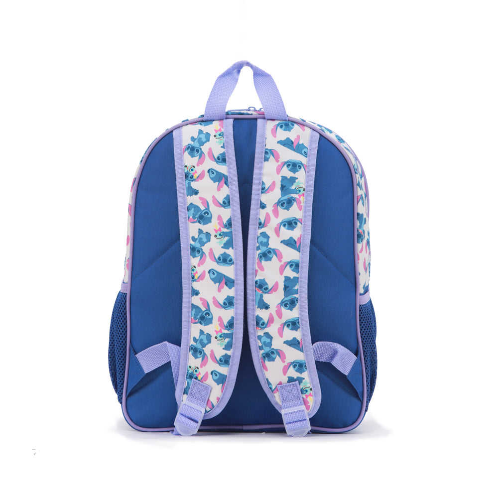 Disney Stitch 15'' Backpack Kids/Children School Bag - Blue