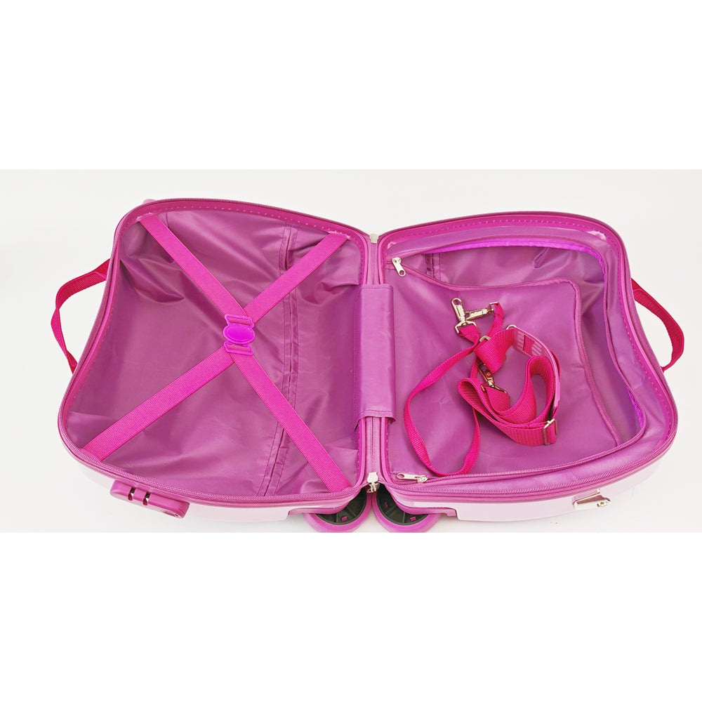 Disney Frozen Ride-On Trolley Case Kids Onboard Luggage - Pink