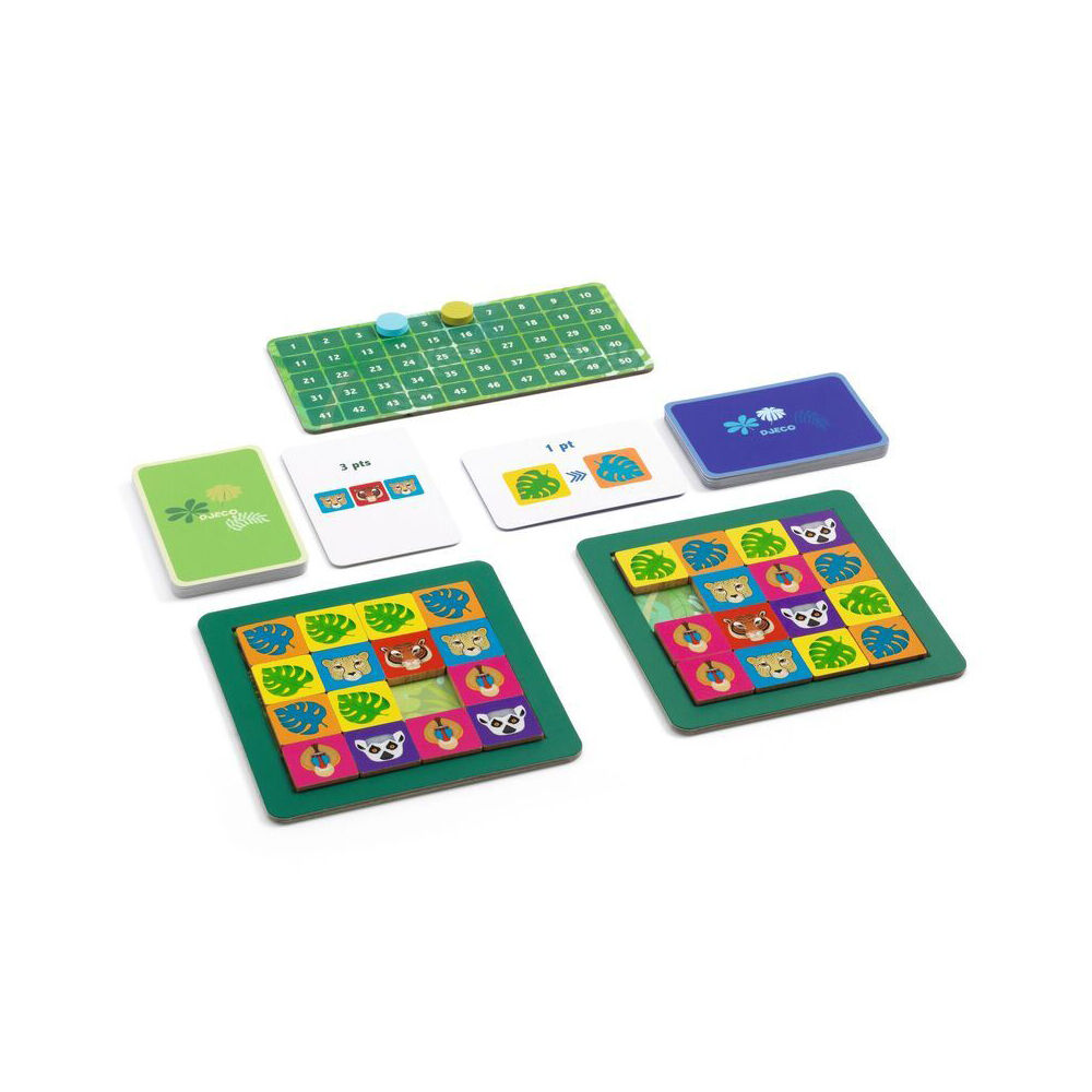 Djeco Jungle Taquin Dexterity & Handling Game Kids 6y+