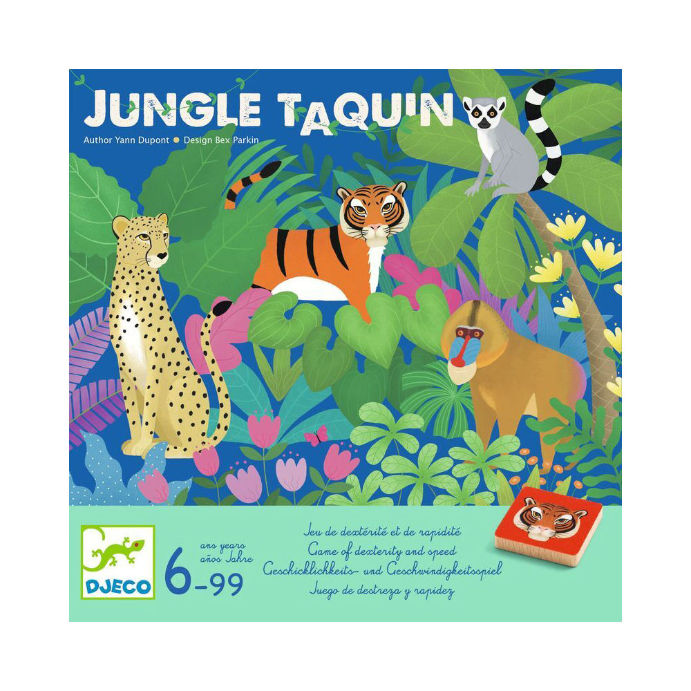 Djeco Jungle Taquin Dexterity & Handling Game Kids 6y+