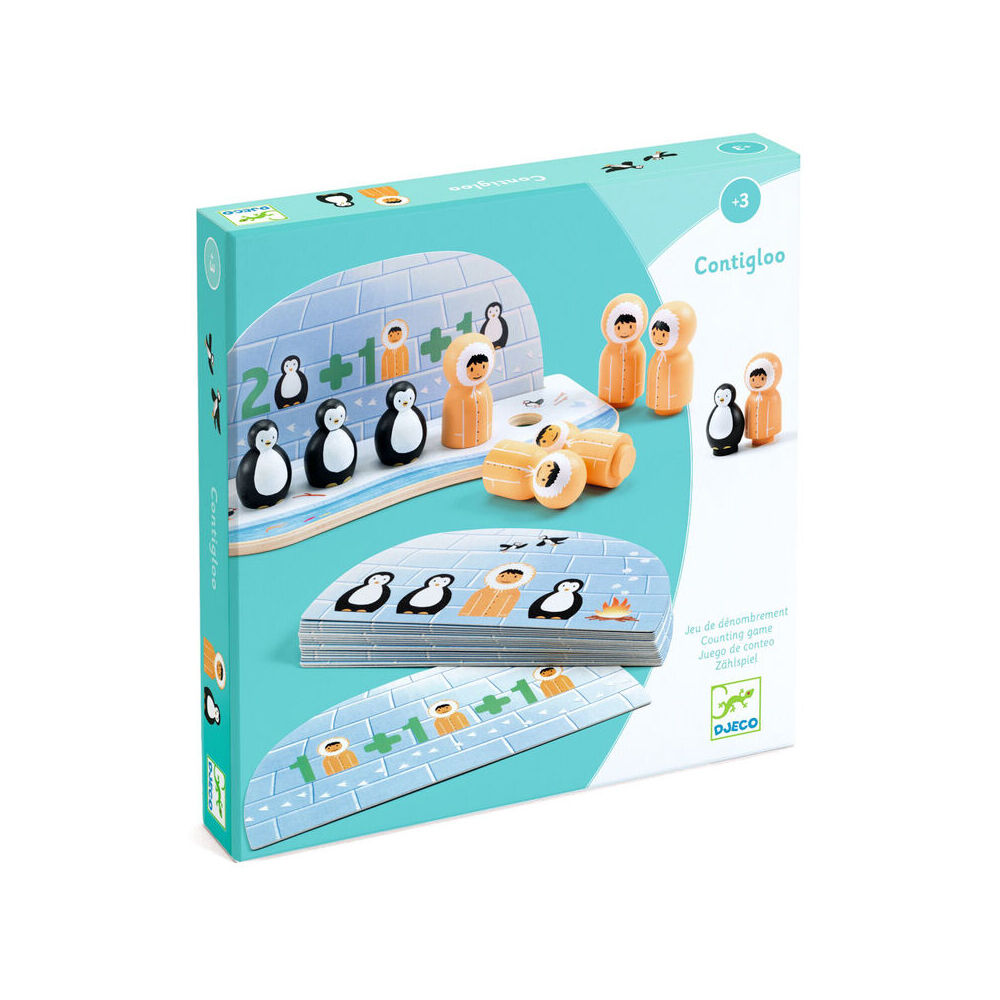 Djeco Contigloo Mathematical Kids/Children Educational Game 3y+