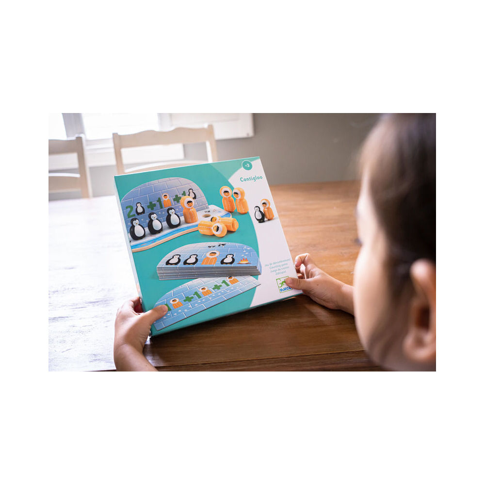 Djeco Contigloo Mathematical Kids/Children Educational Game 3y+