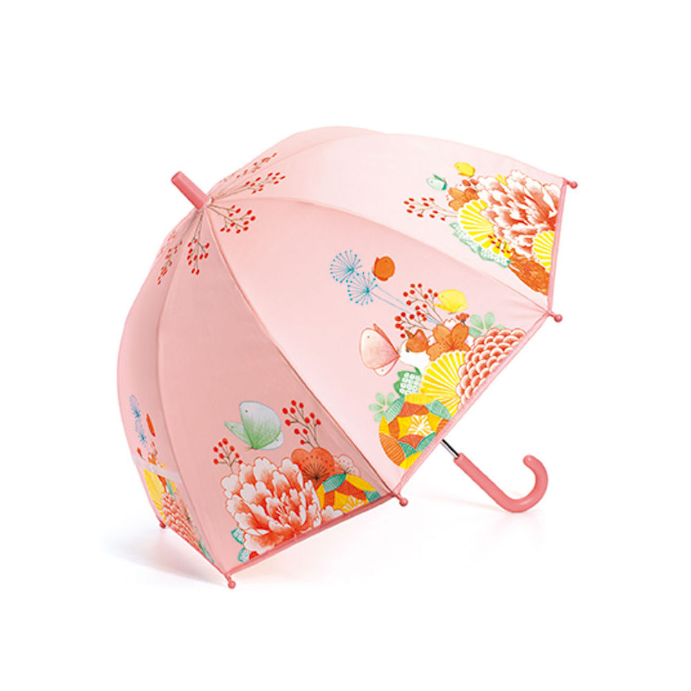 Djeco Flower Garden Child Manual Dome Umbrella Plastic 67.5cm 3y+