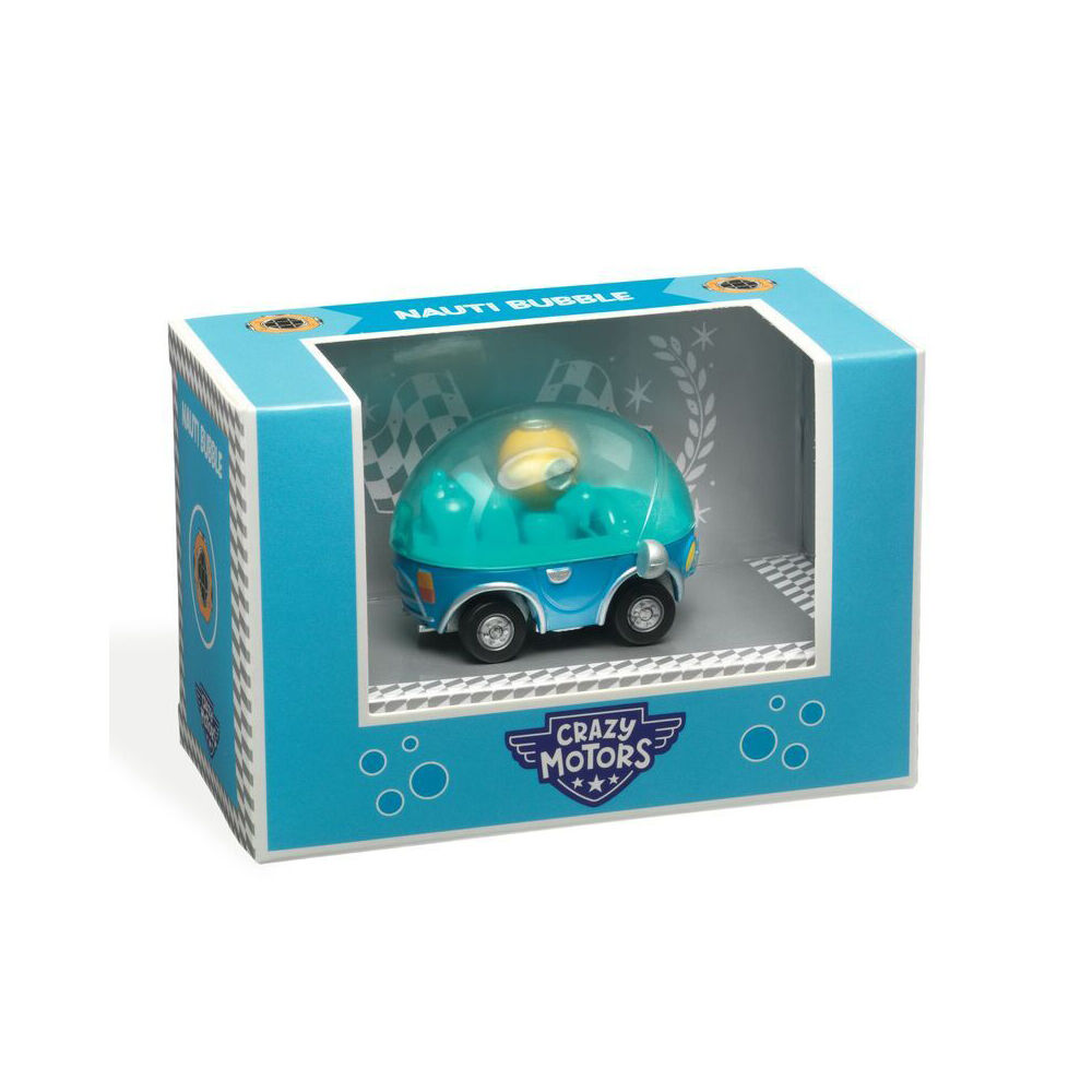 Djeco Nauti Bubble Crazy Motors 5x6cm Kids Play Toy 3y+