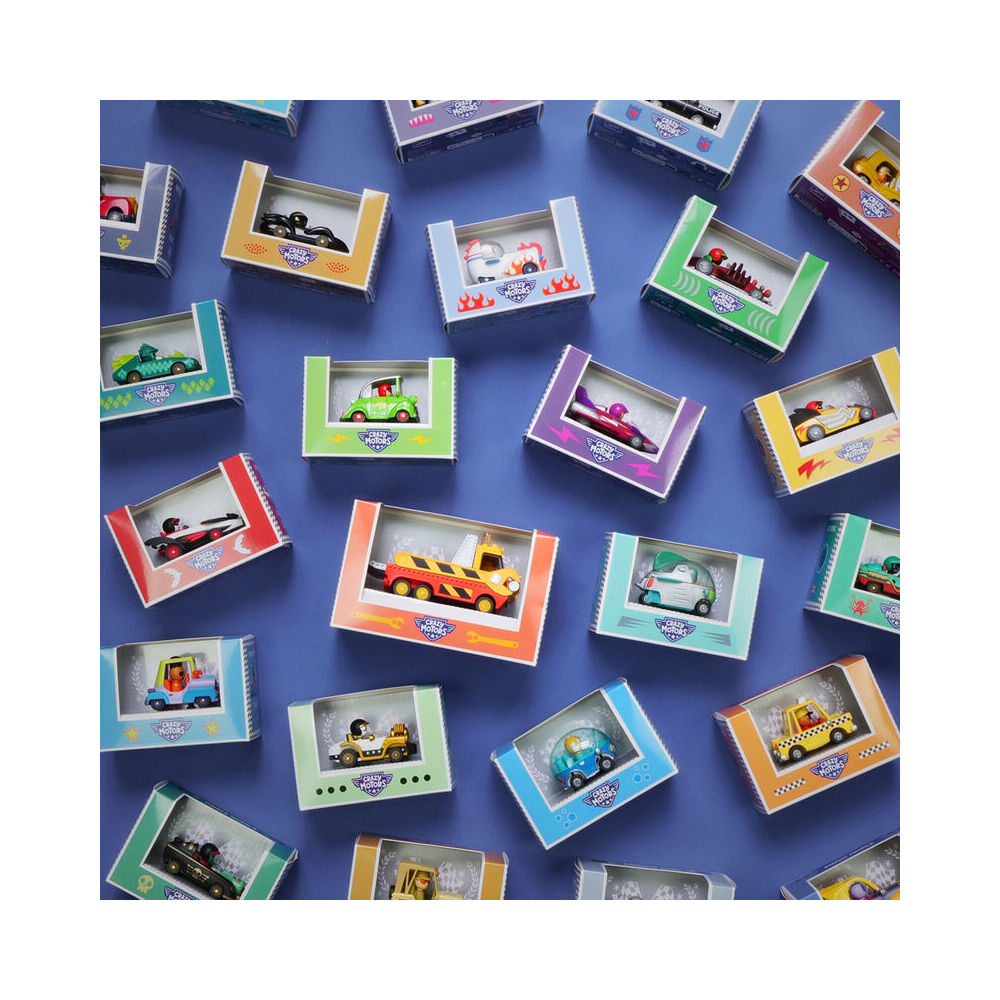 Djeco Nauti Bubble Crazy Motors 5x6cm Kids Play Toy 3y+