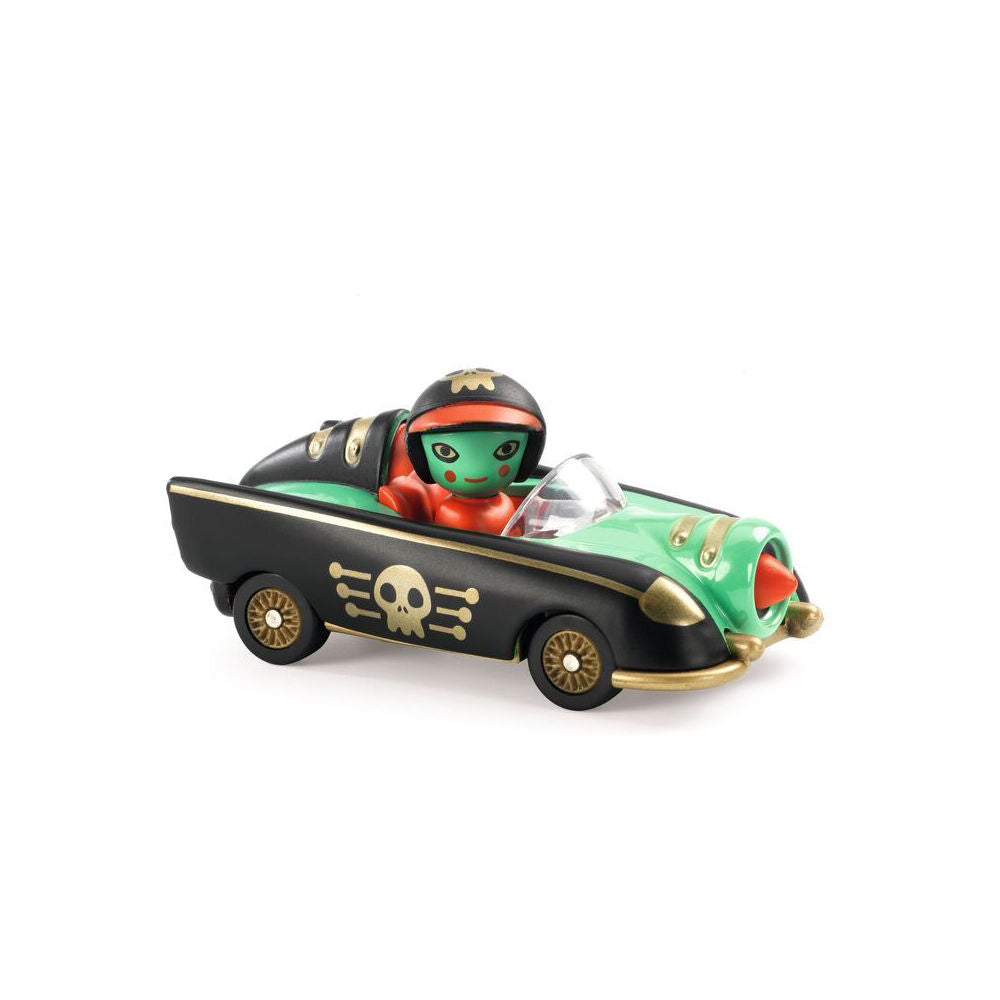 Djeco Pirate Wheels Crazy Motors 4x7cm Kids Play Toy 3y+