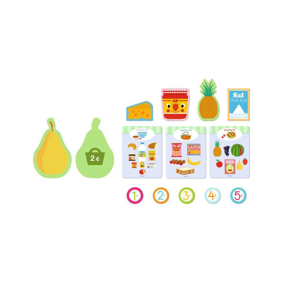 105pc Djeco Mia & Leo Little Shop Kids Pretend Play Toy Set 3y+