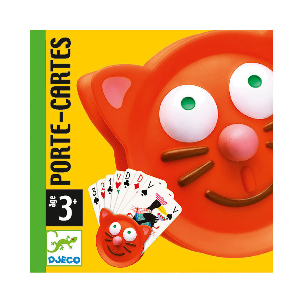 3PK Djeco Card Holder/Organiser 9x9cm Kids/Chldren 3y+
