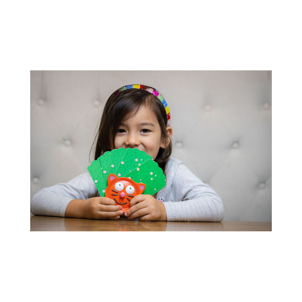 3PK Djeco Card Holder/Organiser 9x9cm Kids/Chldren 3y+