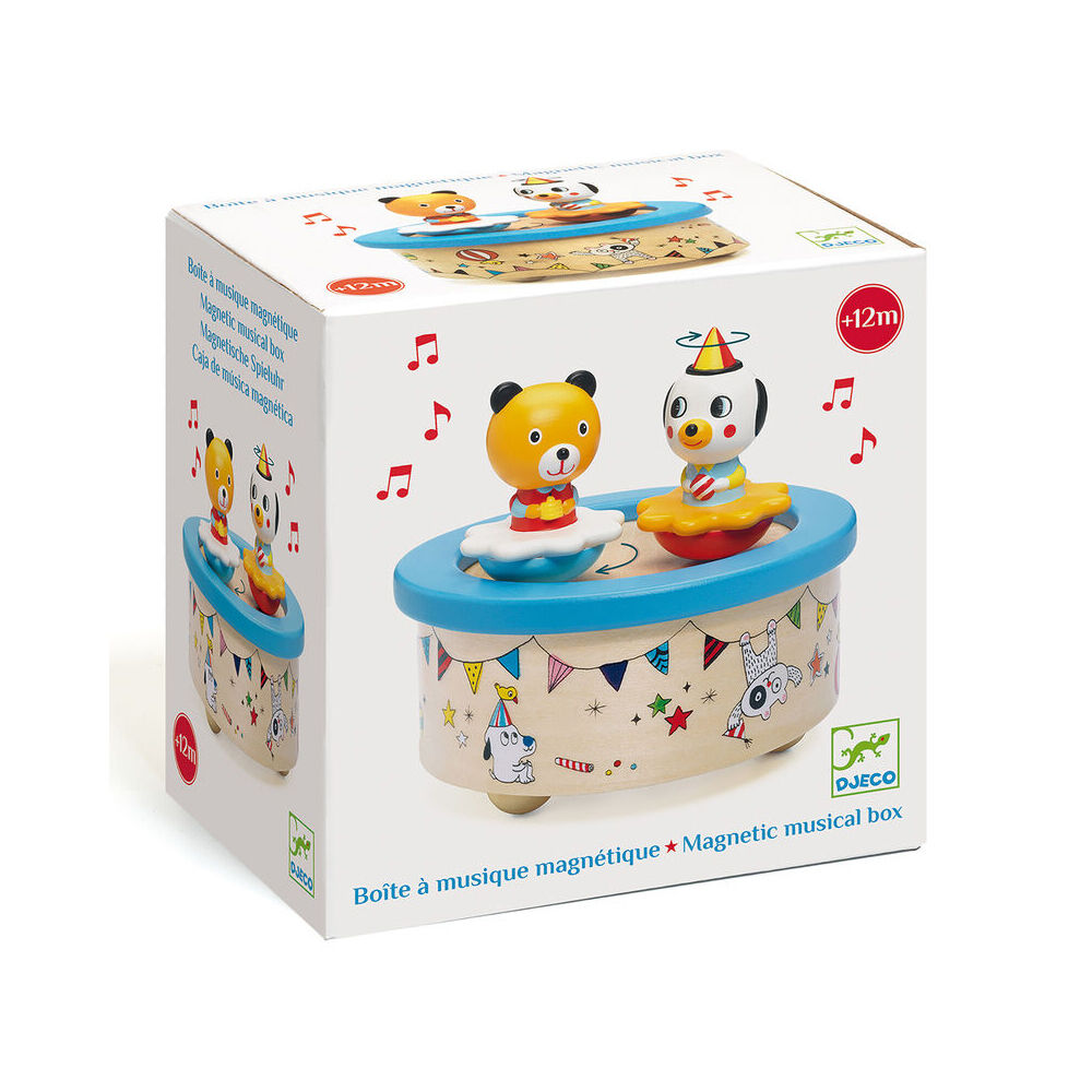 Djeco Wood/Metal 16cm Fantasy Melody Magnetic Music Toy Kids 12m+