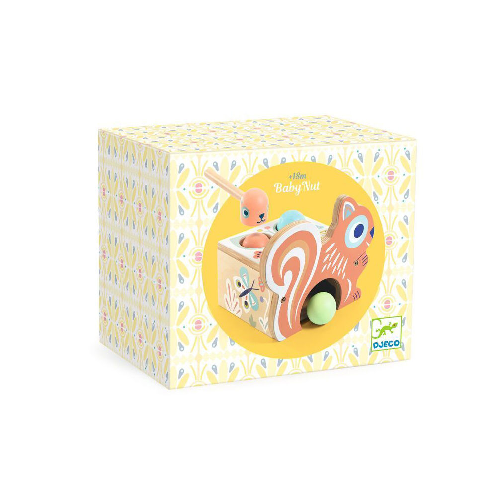 Djeco BabyNut Wooden TapTap Game Kids/Children 22.5cm Toy 18m+