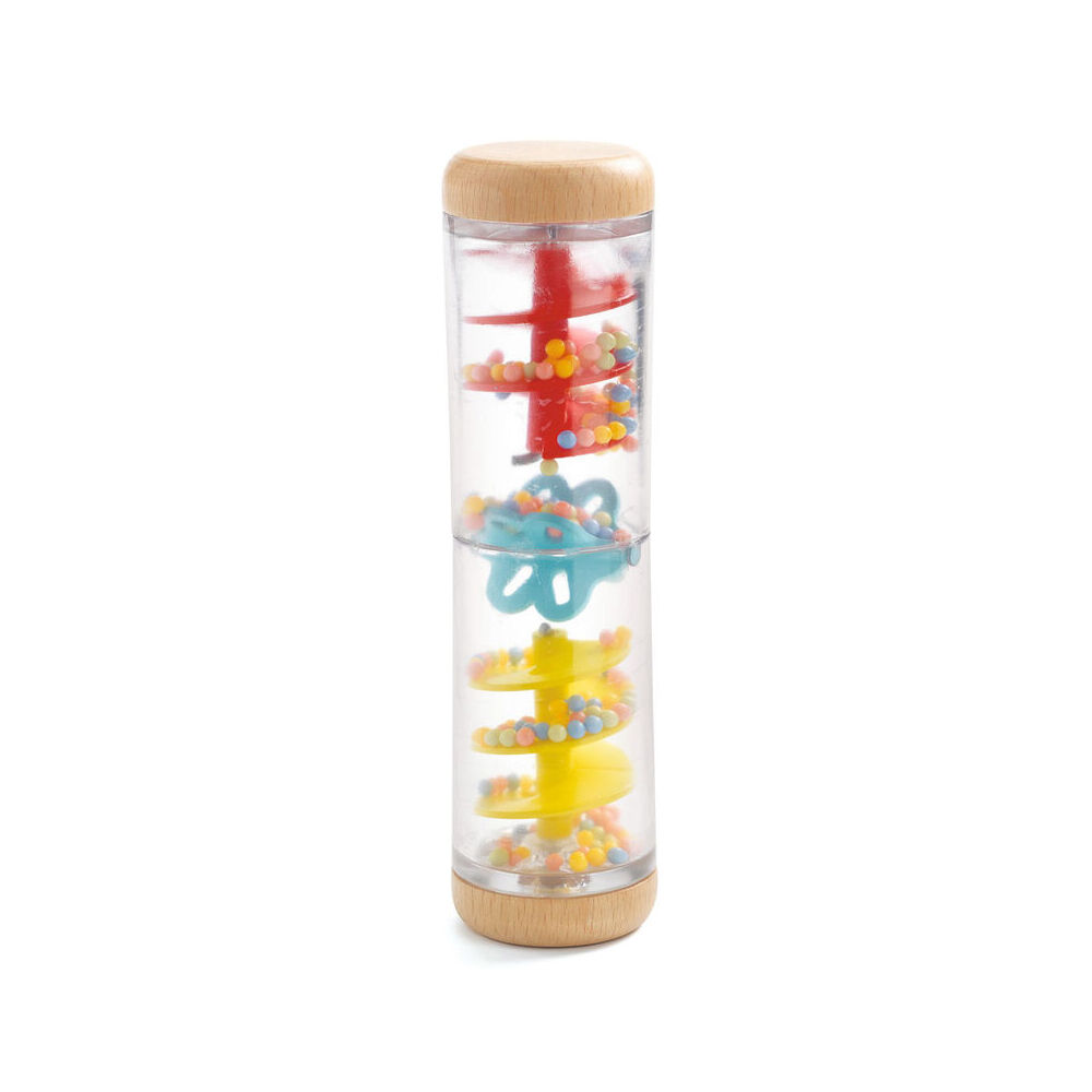 Djeco Wooden/Plastic Roli-Raini Rainstick 17cm Kids Toy 12m+