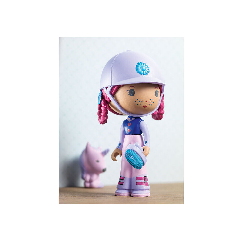 Djeco Joe & Gala Tinyly Figurines 10x12cm Kids Play Toy 4y+