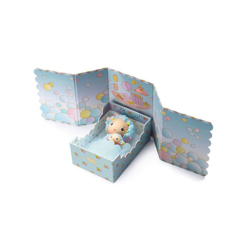Djeco Blue Tinyroom Tinyly Figurines 7x10cm Kids Play Toy 4y+