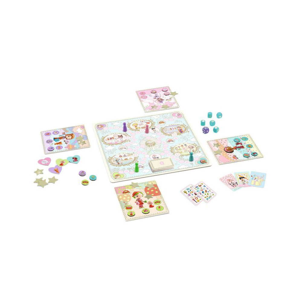 Djeco Tinyly Party Kids/Children Interactive Board Game 6y+