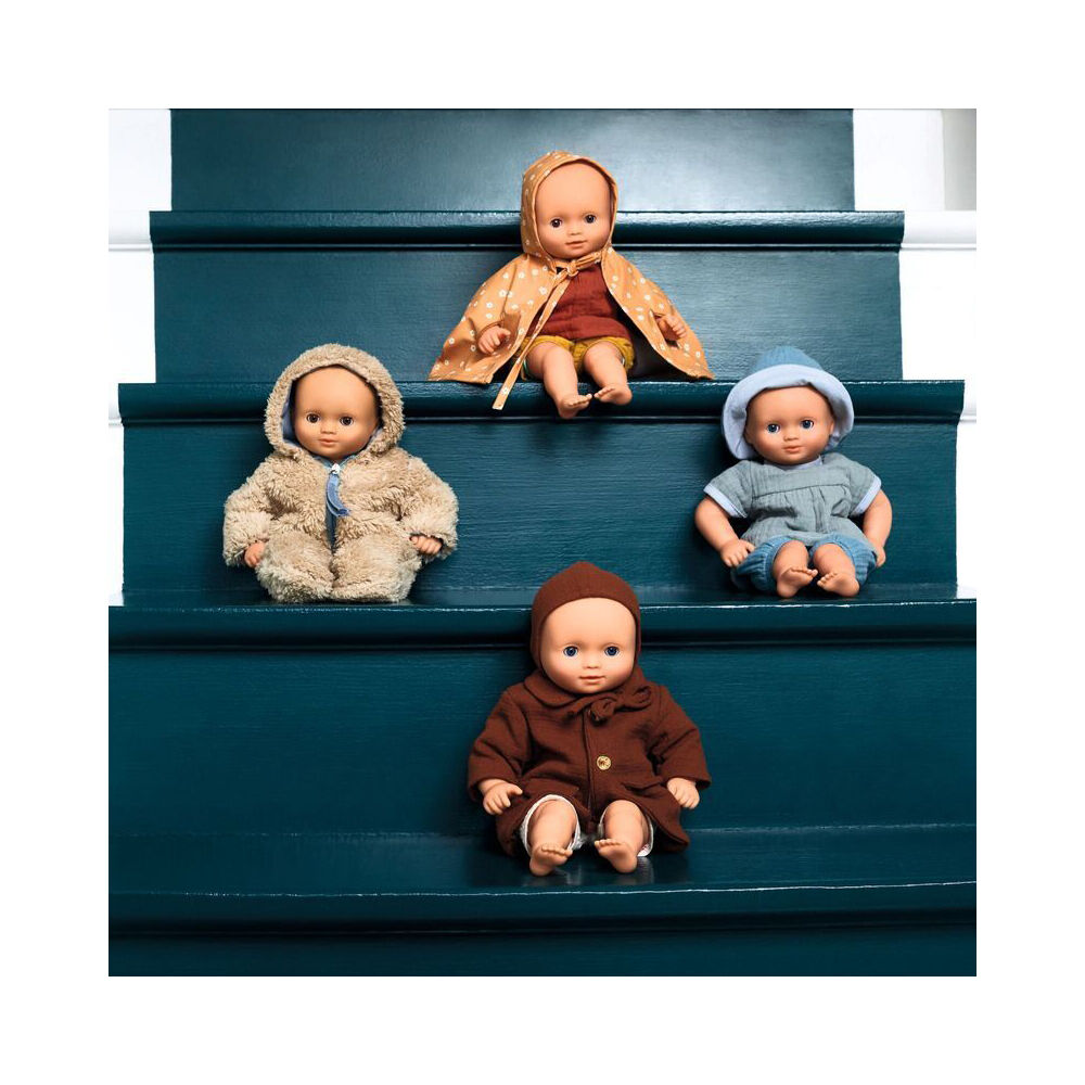 2pc Djeco Baby Doll's Autumn Outfit Kids/Toddler Toy 18m+