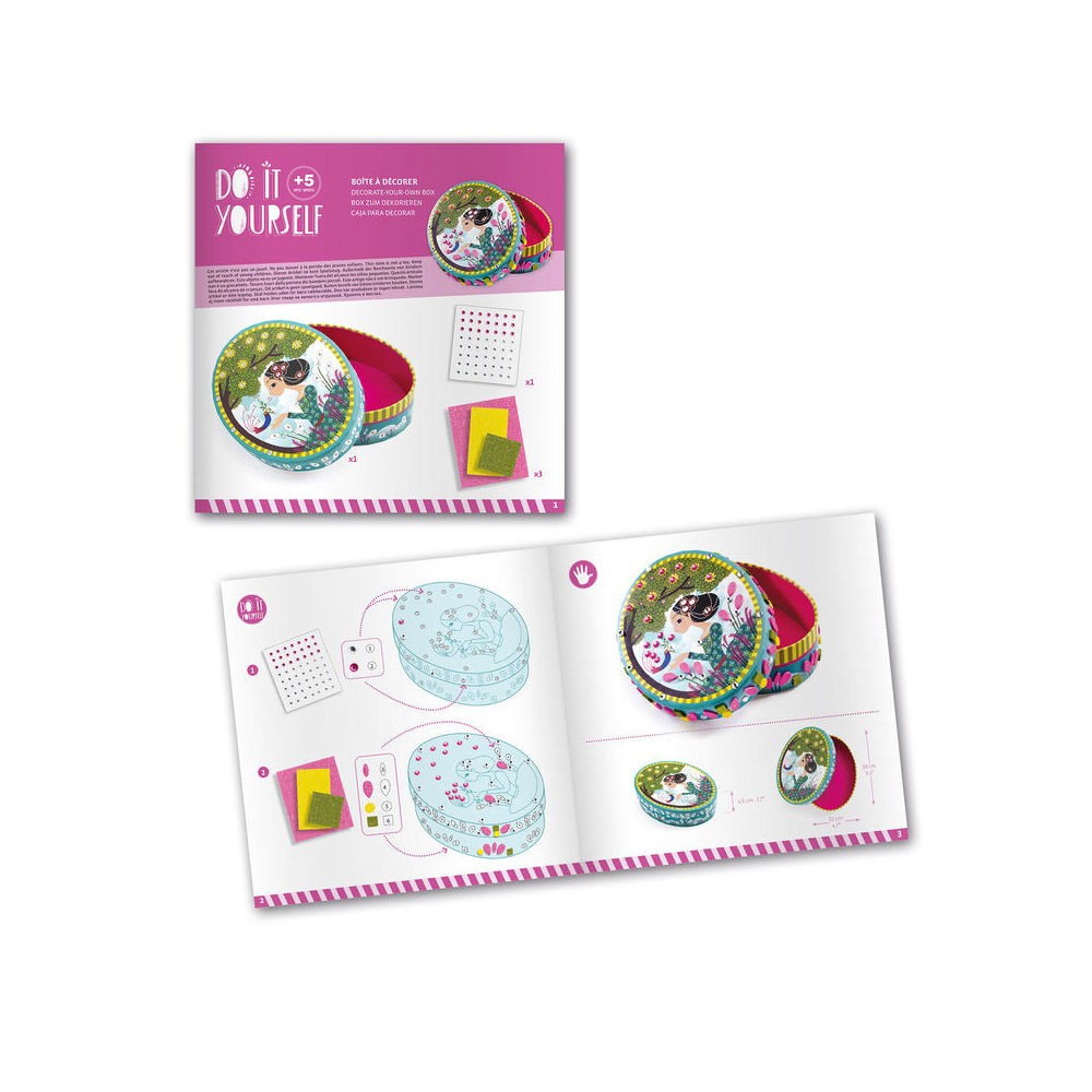 Djeco Do It Yourself Little Secrets Kids DIY Kit 5y+
