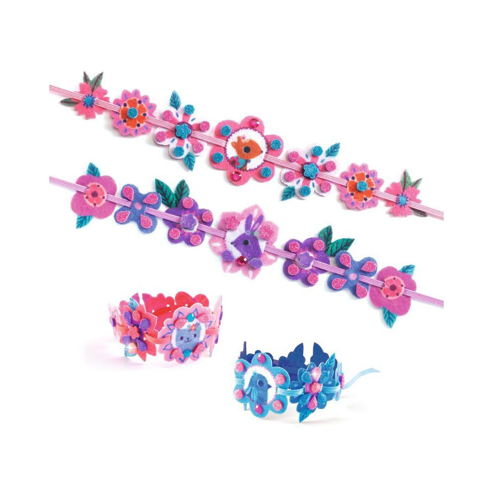 Djeco Do It Yourself Best Friends Bracelets Kids Activity Crafting Kit 5y+
