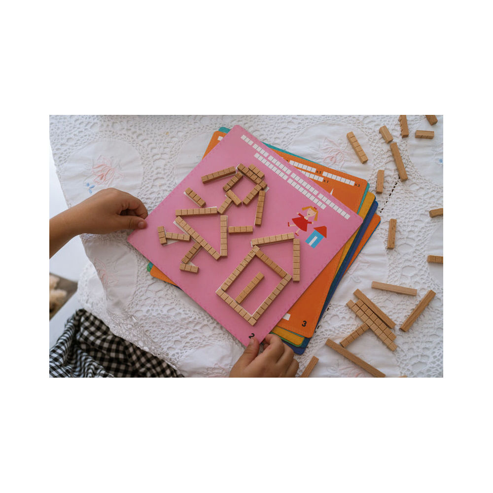 Djeco Eduludo Sticks Activity Kids Educational Game Play 5y+
