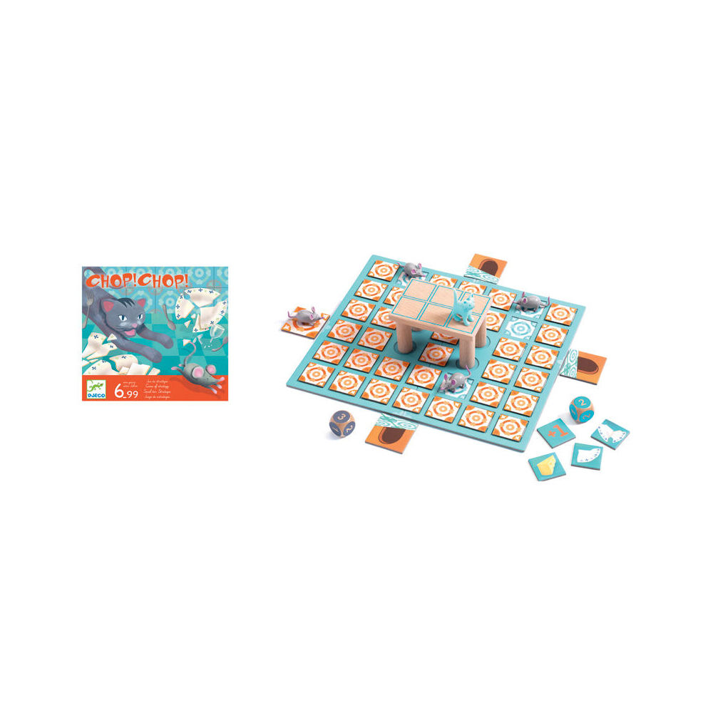 Djeco Chop Chop Kids/Children Board Game Imaginative Play 6y+