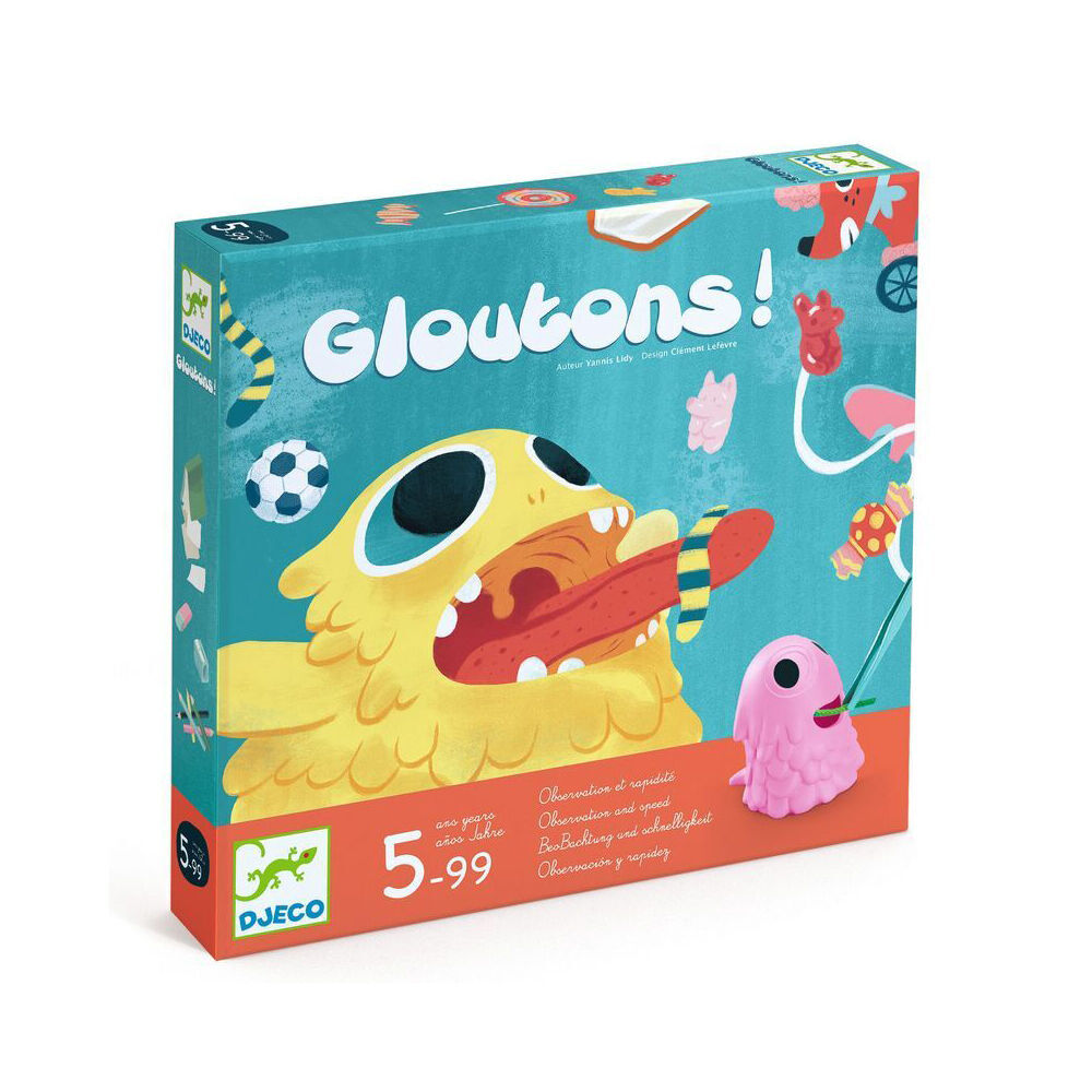 2PK Djeco Glouton Game Kids/Children Interactive Play 5y+