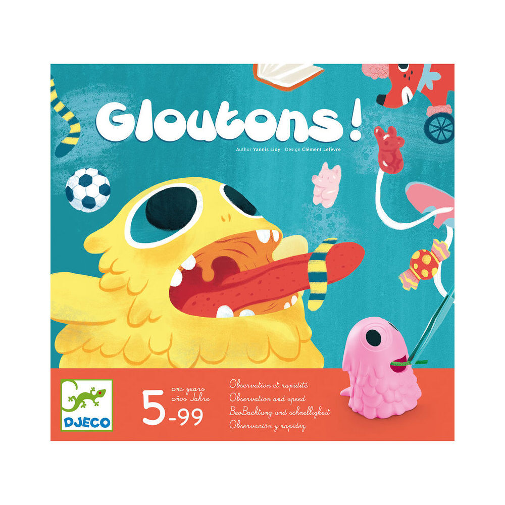 2PK Djeco Glouton Game Kids/Children Interactive Play 5y+