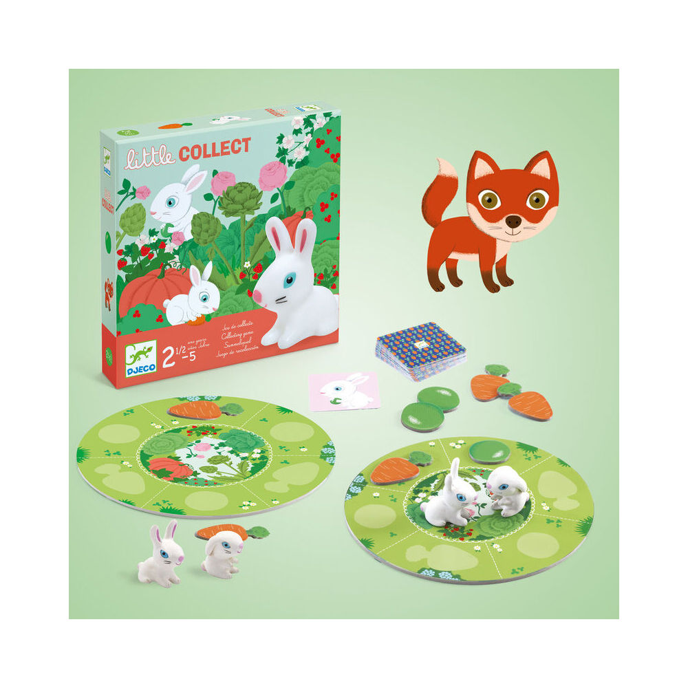 Djeco Little Collect Toddler Game Interactive Play 2.5y+