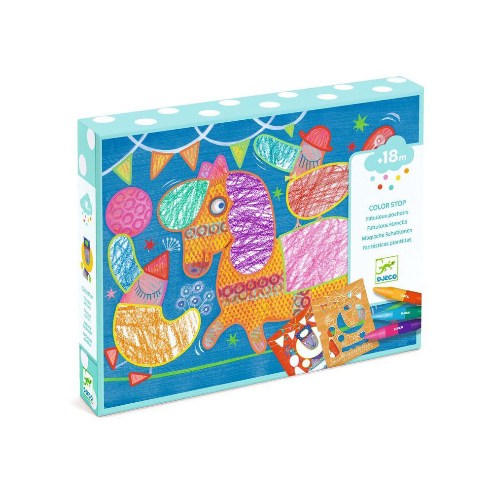 Djeco Tightrope Walker Colouring Art Activity Set Kids 18m+