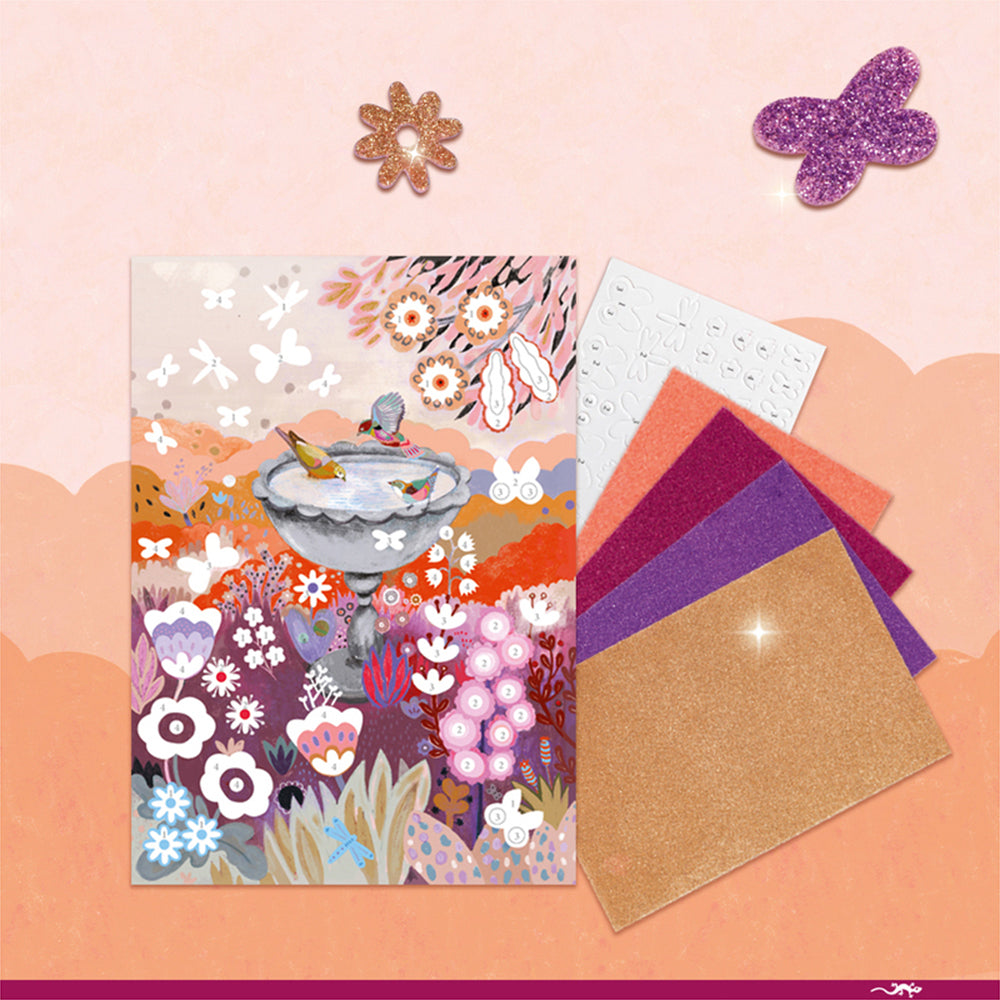 Djeco The Flower Garden Multi Kids/Children Craft Box Set 6y+
