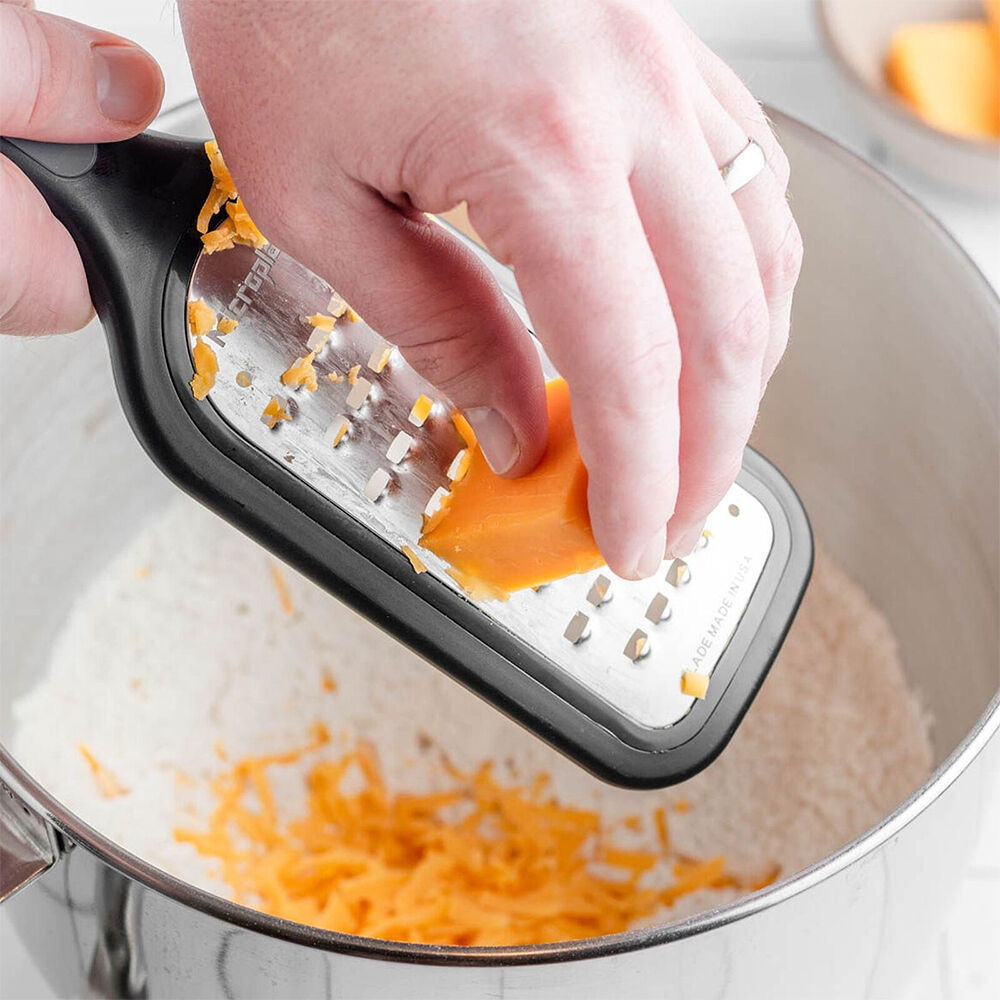 Microplane Select Series Extra Coarse Grater Stainless Steel 28.57x3.25cm Black