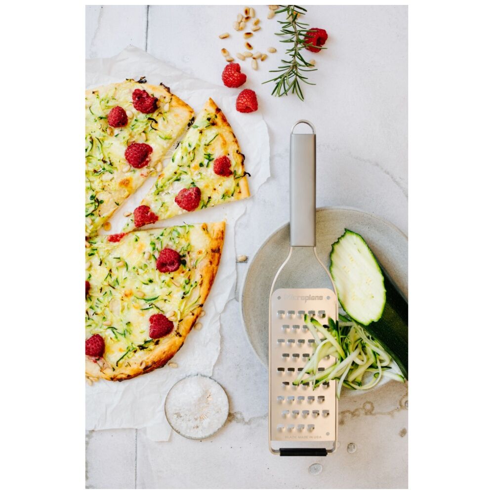 Microplane Professional Extra Course Handheld Grater Stainless Steel Silver