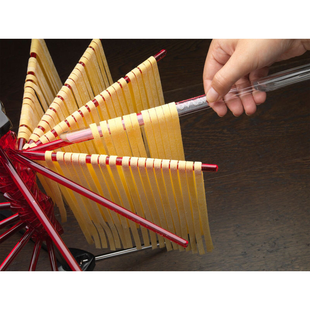 Marcato Pasta Drying Rack Tacapasta Baking Accessory - Red