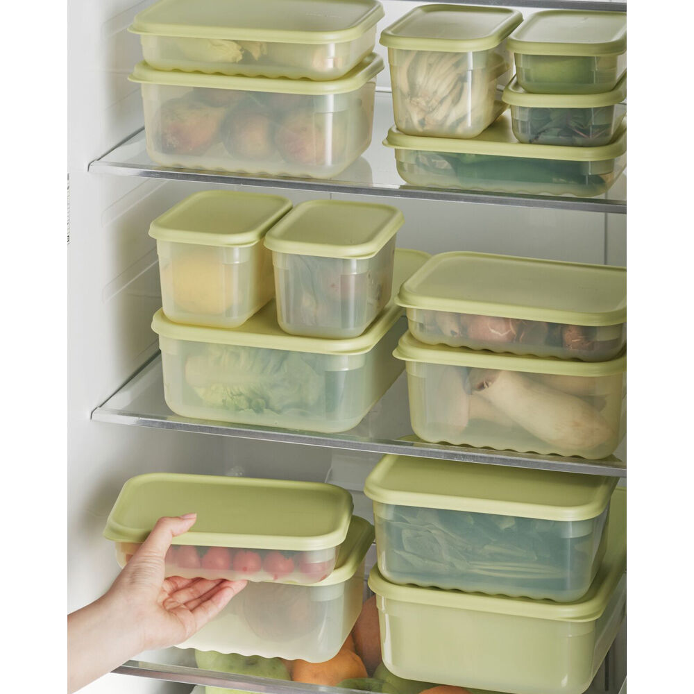 2pc LocknLock Fresh Block 760ml Food Storage Container Set 20.6x14.6cm Green