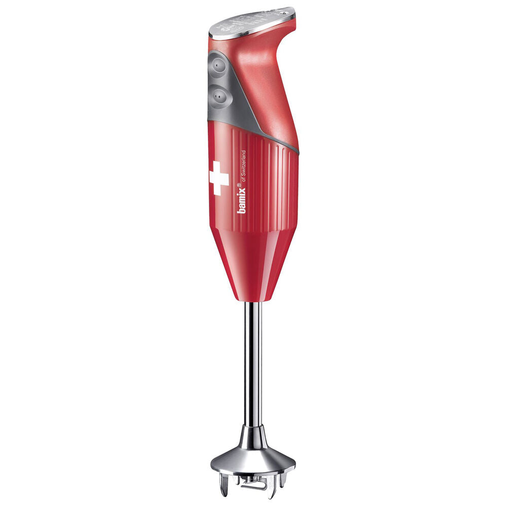 Barmix Bamix SwissLine Immersion Blender w/ Swiss Flag 70th Anniv Model 200W Red