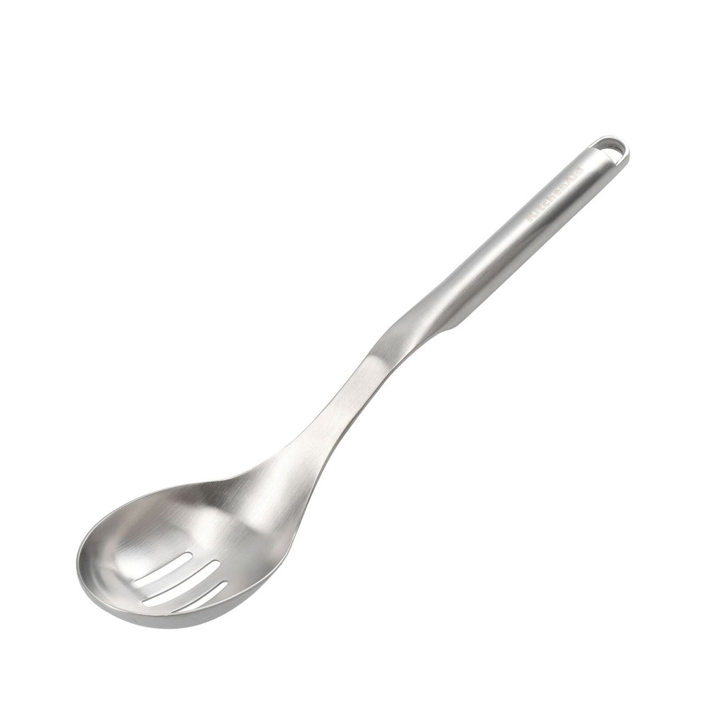 2PK KitchenAid Stainless Steel Slotted Spoon 34cm - Silver