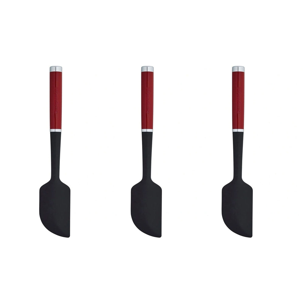 3PK KitchenAid Silicone Scraper Spatula 30cm - Empire Red