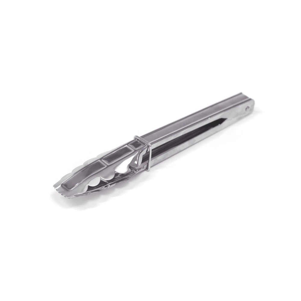 4x Cuisena 22cm Stainless Steel Locking Tongs - Silver