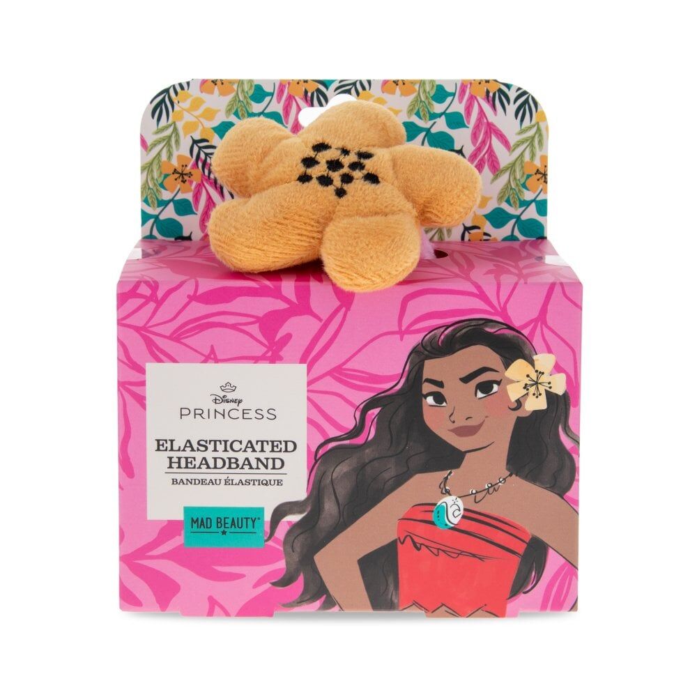 2PK Disney Moana Elasticated Cosmetic Cleansing Headband Multicoloured