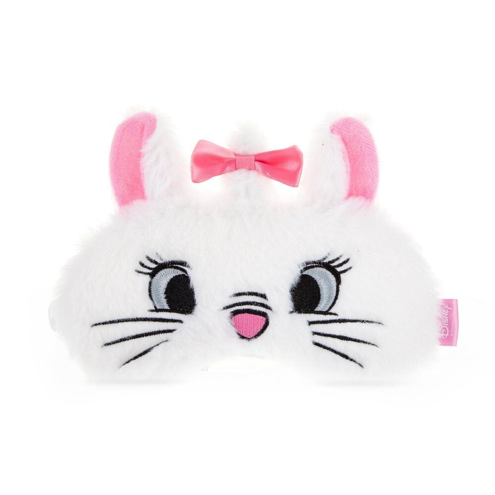 Disney The Aristocats Marie Soft Plush Sleep Face Mask White & Pink