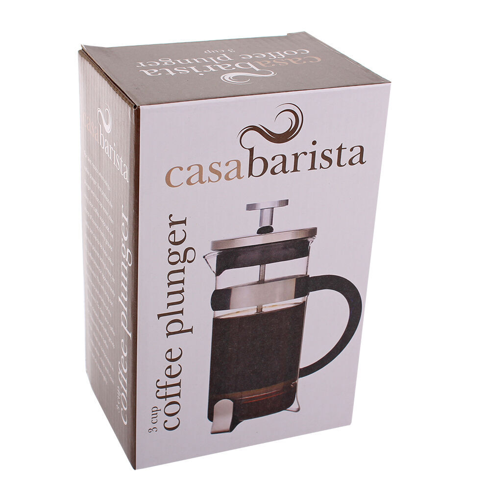 Casabarista 3-Cup/350ml Coffee Plunger/French Press w/ Scoop