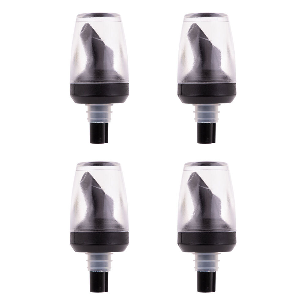 4x 2pc Bartender Combo Spirit Pourer & Measure Cup 30ml Set