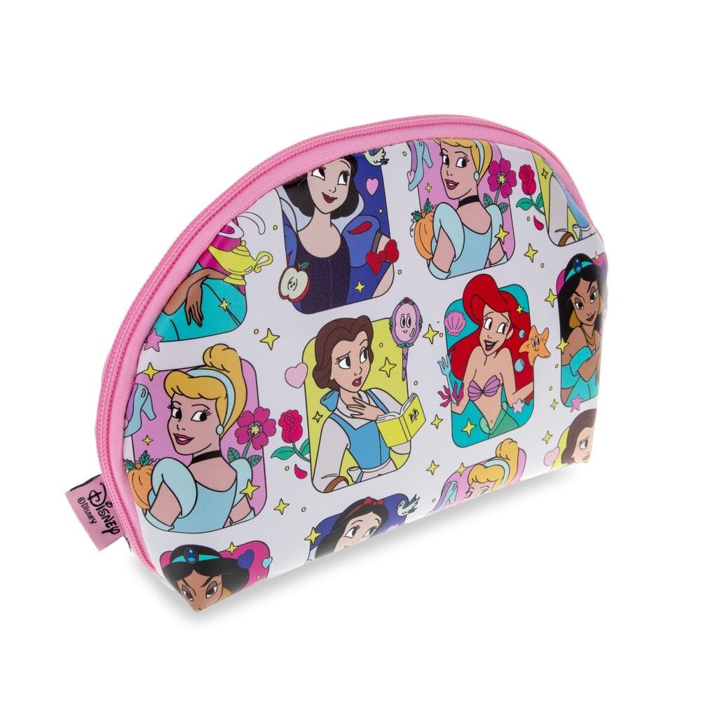 2PK Disney Princess Express Yourself Cosmetic Storage Toiletry Bag Multicoloured