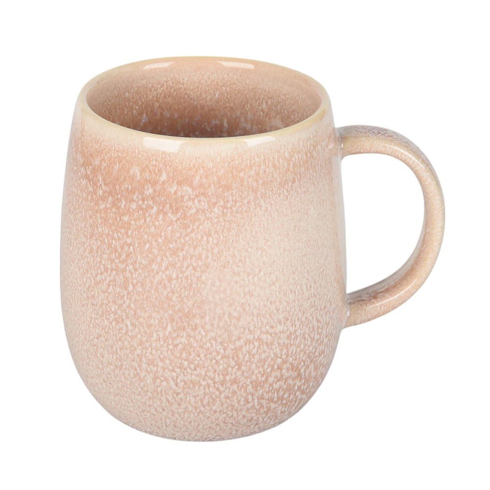 4pc NF Living Snug Mug 350ml Capacity Ceramic Mugs Stoneware Dinnerware Nude