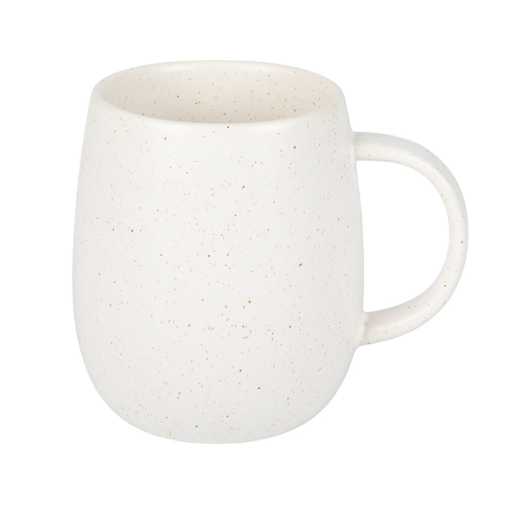 4pc NF Living Snug Mug 350ml Capacity Ceramic Mugs Stoneware Dinnerware White